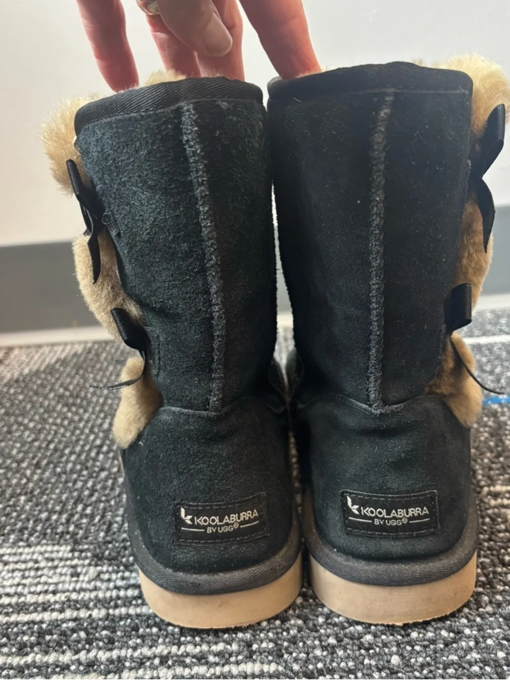Koolaburra by UGG Black Victoria Short Boot Size 9